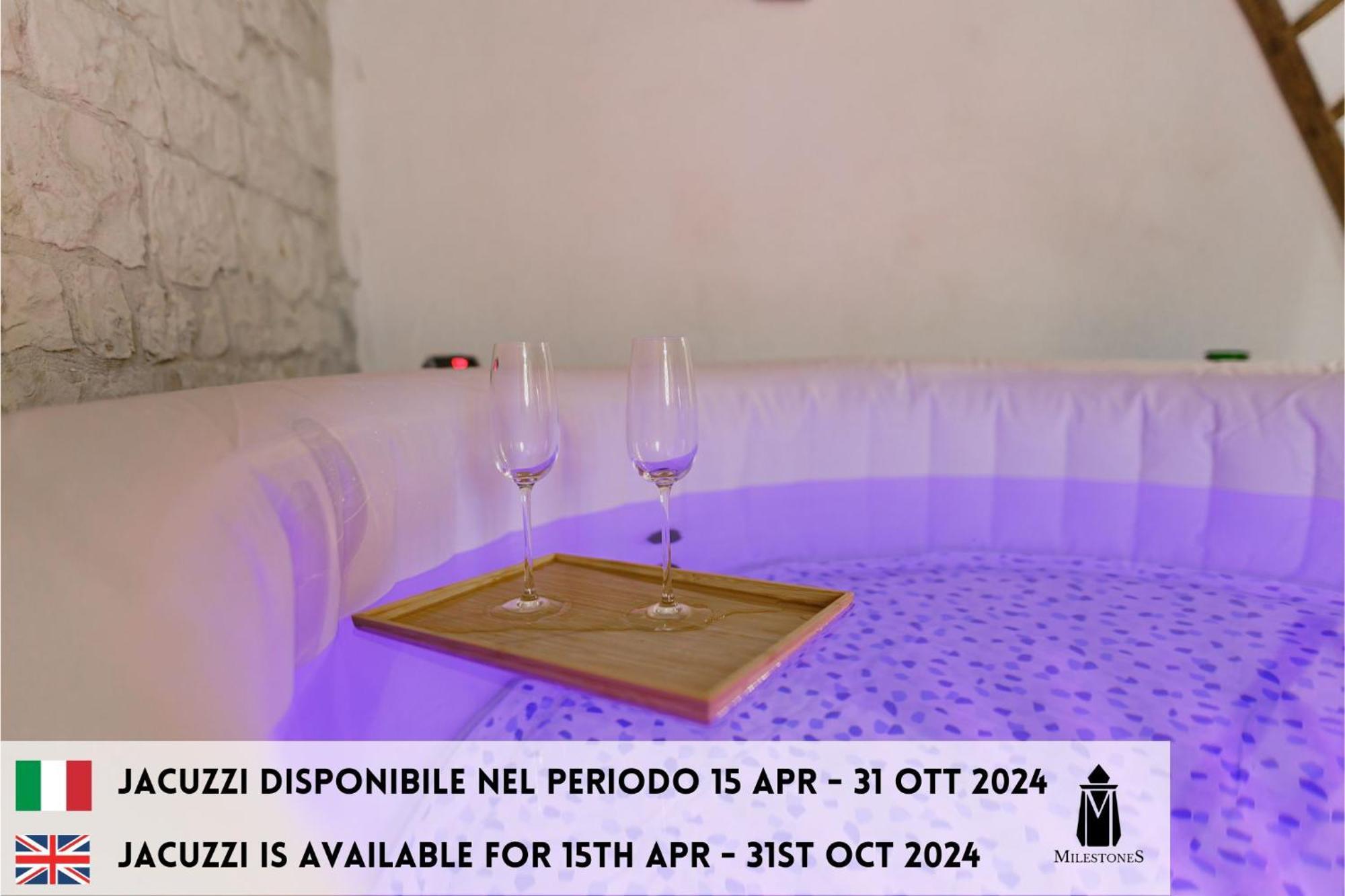 Milestones Modern Suite Trullo Jacuzzi Spa & Relax Αλμπερομπέλο Εξωτερικό φωτογραφία