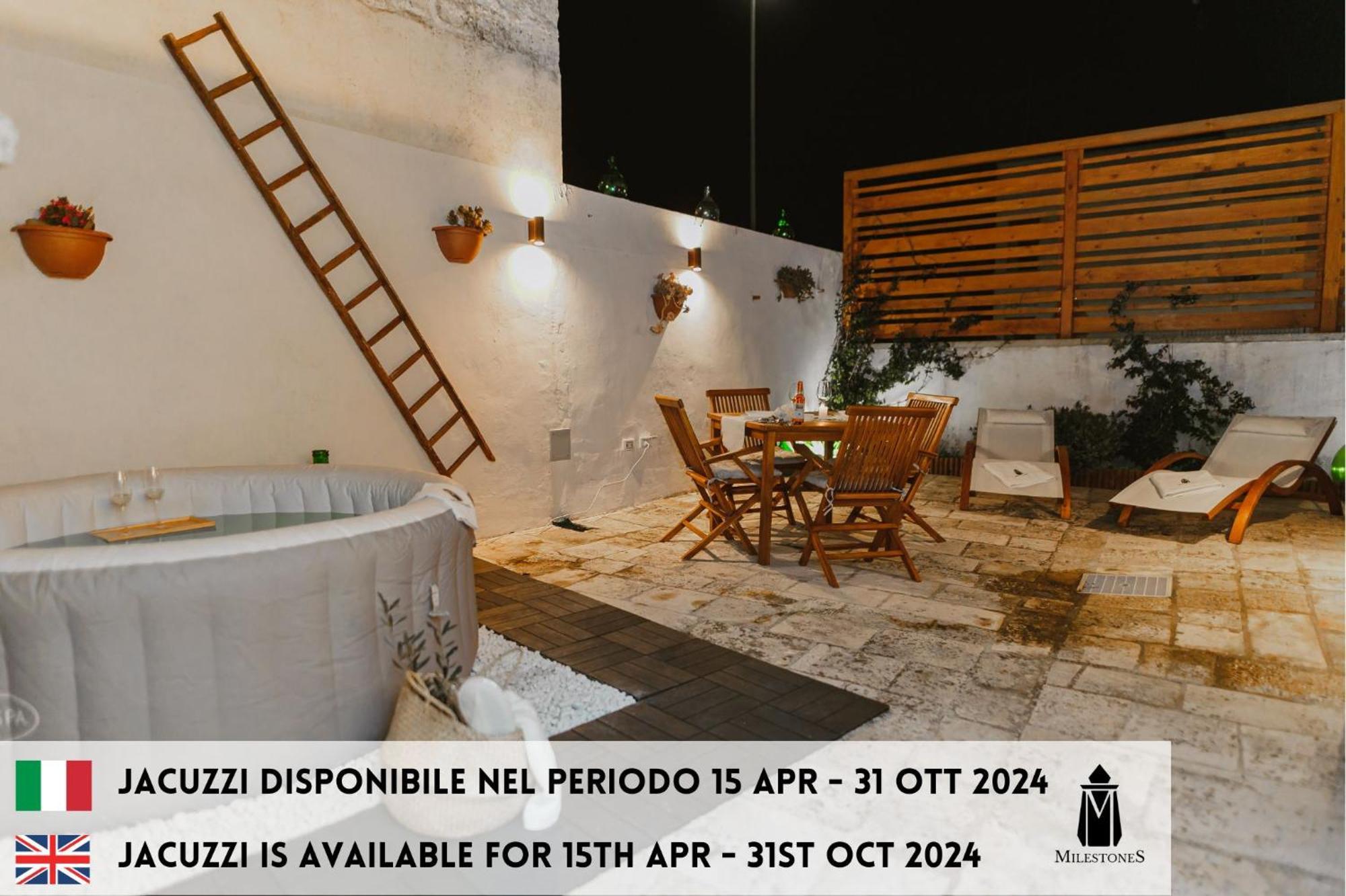 Milestones Modern Suite Trullo Jacuzzi Spa & Relax Αλμπερομπέλο Εξωτερικό φωτογραφία