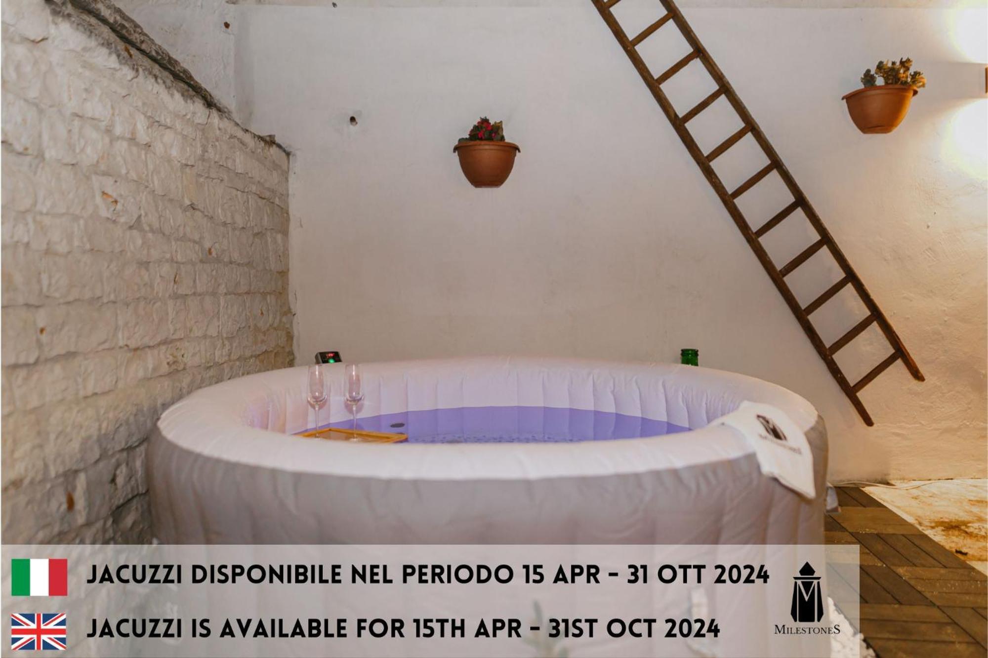 Milestones Modern Suite Trullo Jacuzzi Spa & Relax Αλμπερομπέλο Εξωτερικό φωτογραφία